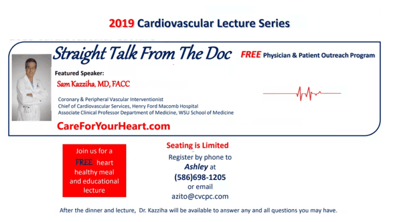 Straight talk from the doc