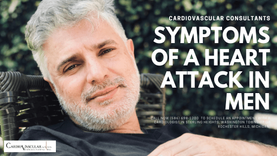 symptoms of heart attack in men