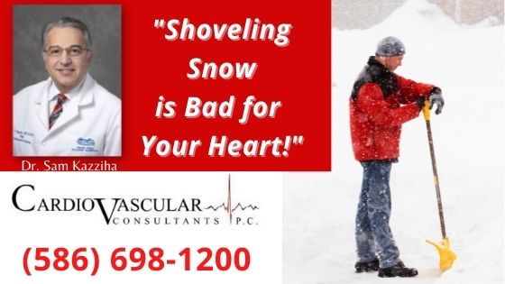 Shoveling snow is bad for your heart