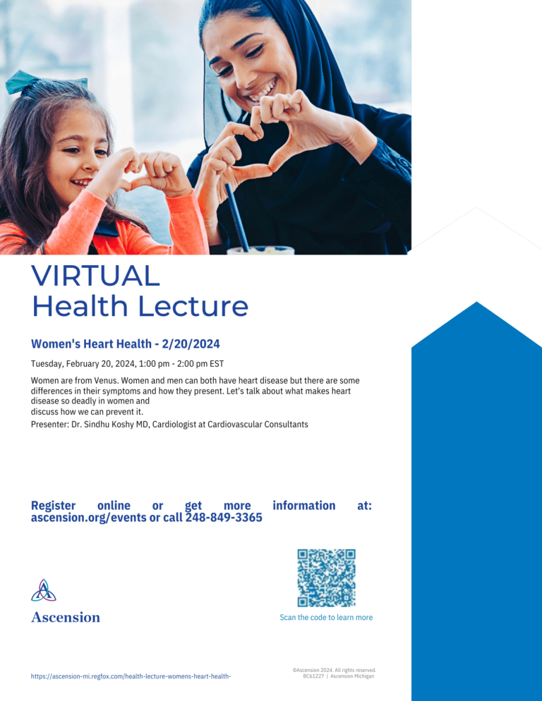 Virtual Talk about Women and Heart Disease