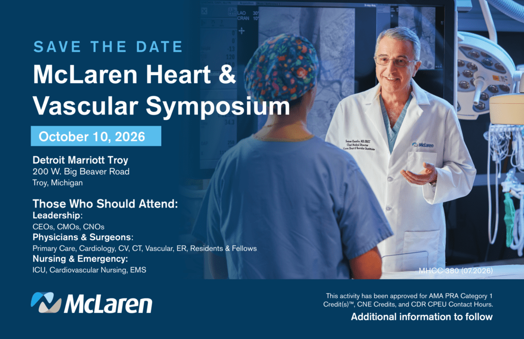 McLaren Heart & Vascular Symposium 2026 in Troy, Michigan